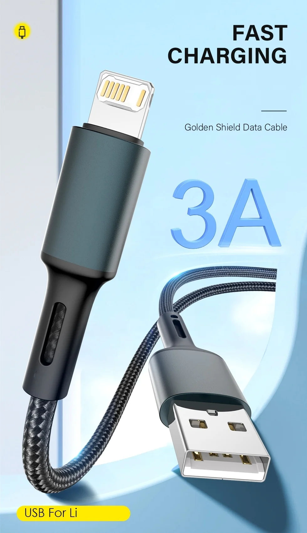 HyperWire Fast Charging iPhone Cord